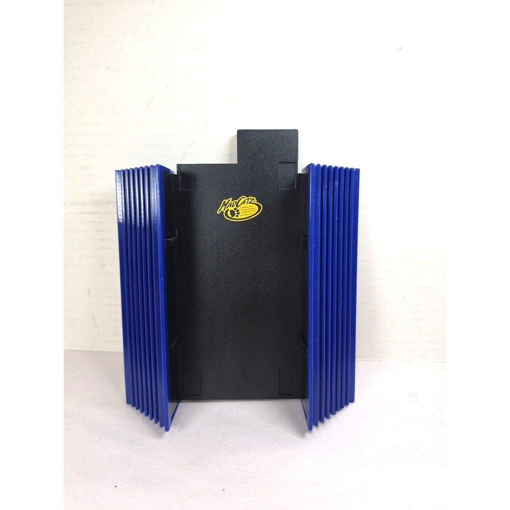 Mad Catz PlayStation 2 Fat PS2 System Stand Blue & Black Model 8211